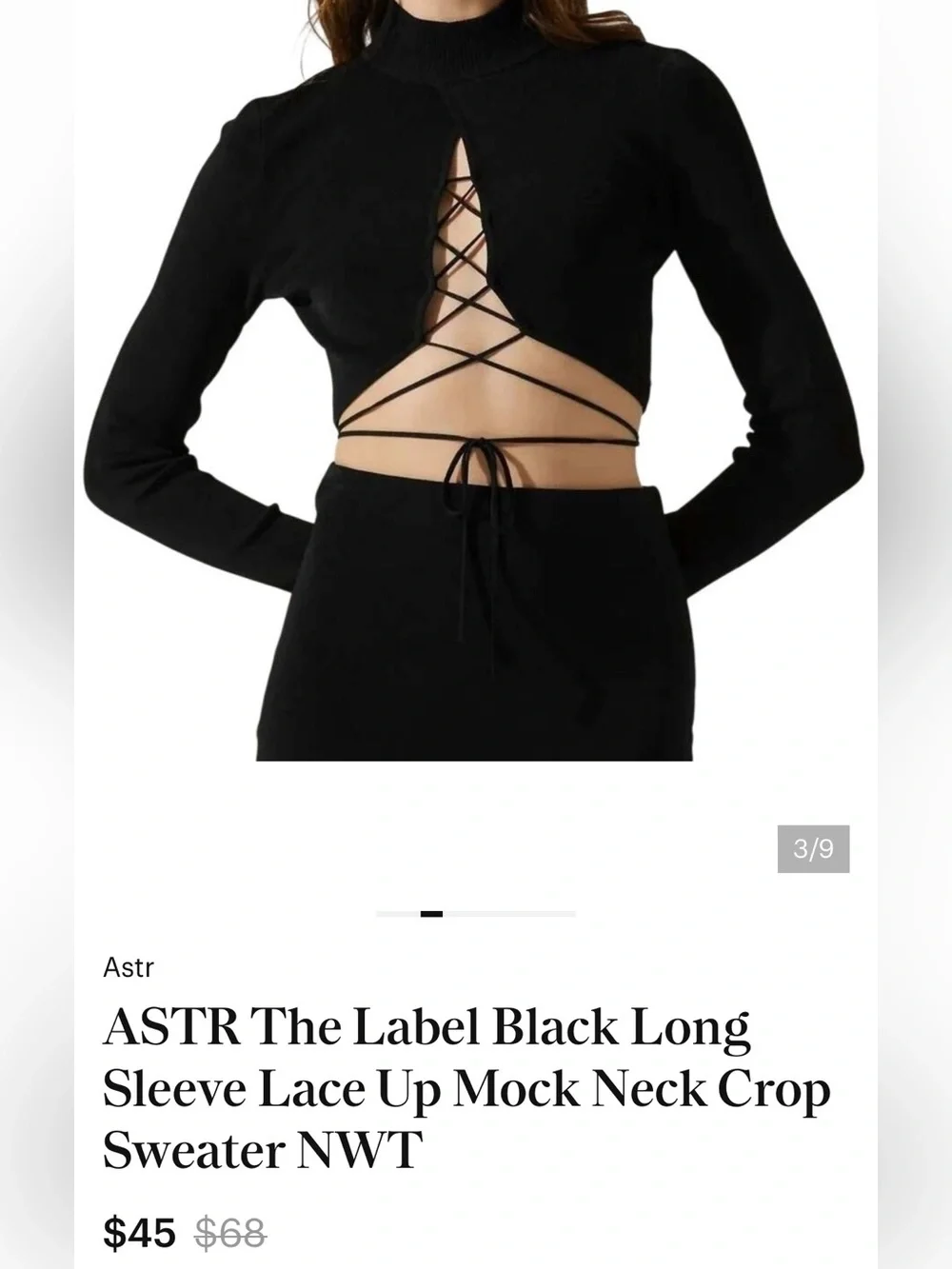 Off-White Bag, ASTR Lace-Up Top, Flare Jeans & lunch at the ritz Earrings